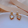 Women’s Exotic Freshwater Pearl Earrings – 925 Sterling Silver Needle