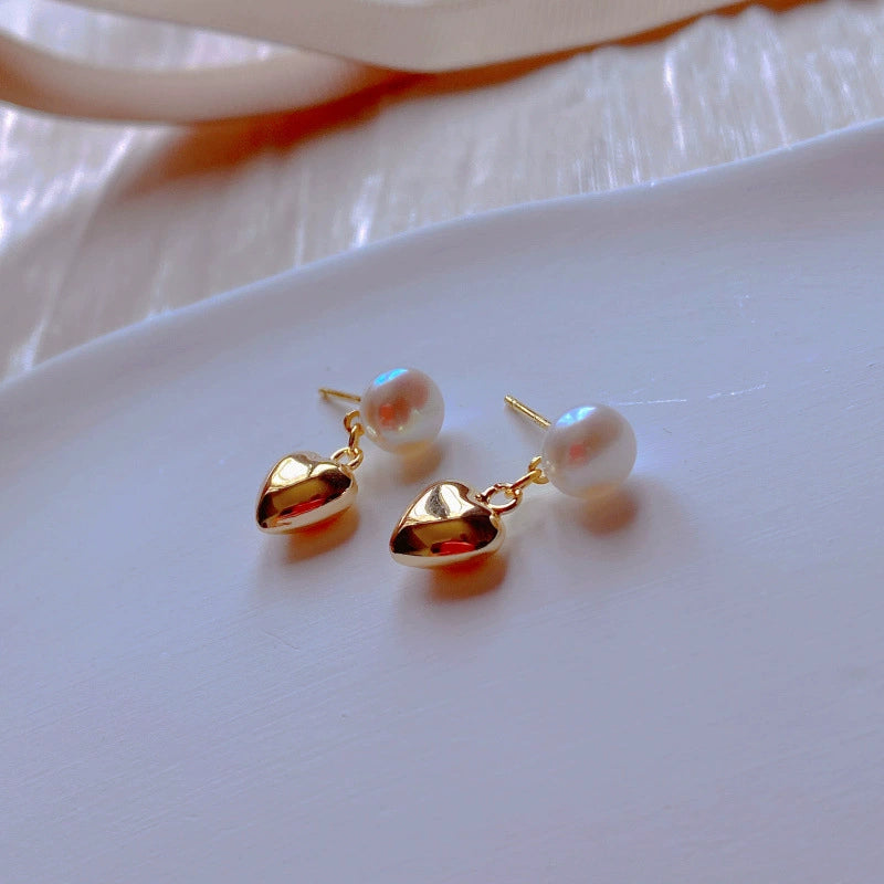 Women’s Exotic Freshwater Pearl Earrings – 925 Sterling Silver Needle